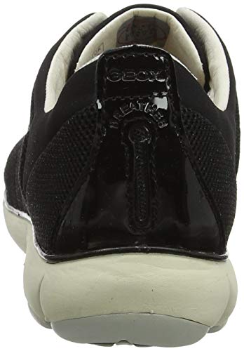 Geox D NEBULA C Zapatillas Mujer, Negro (Gun C1357), 40 EU