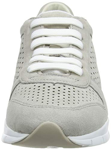 Geox D SUKIE B Zapatillas Mujer, Gris (Lt Grey C1010), 35 EU