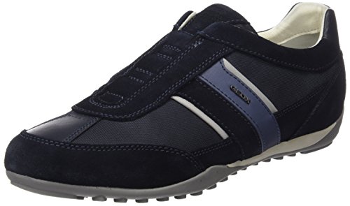 Geox U WELLS A Zapatillas Hombre, Azul (Navy), 41 EU