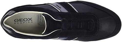 Geox U WELLS A Zapatillas Hombre, Azul (Navy), 41 EU