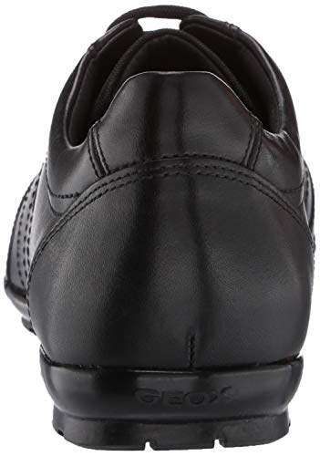 Geox UOMO SYMBOL B Piso Oxford Hombre, Negro (Black), 42 EU