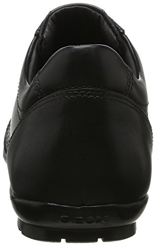 Geox UOMO SYMBOL C Piso Oxford Hombre, Negro (Black), 42 EU