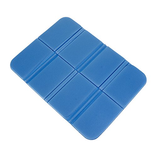 GGG Almohadillas de Asiento de cojín de Espuma XPE portátil de Plegable Impermeable Mat para Camping Picnic Color Azul