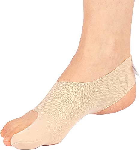 GH Corrector de Juanetes | Manga de Juanetes Ultradelgada y Enderezadora de Dedos | Ideal para Deportes | Vendaje de Soporte Ortopédico Elástico para Hallux Valgus