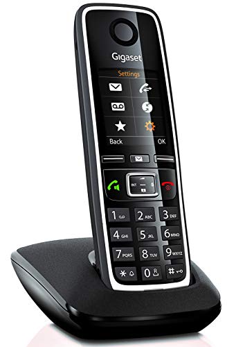 Gigaset C530 - Teléfono Inalámbrico con Manos Libres y Pantalla en color, Negro