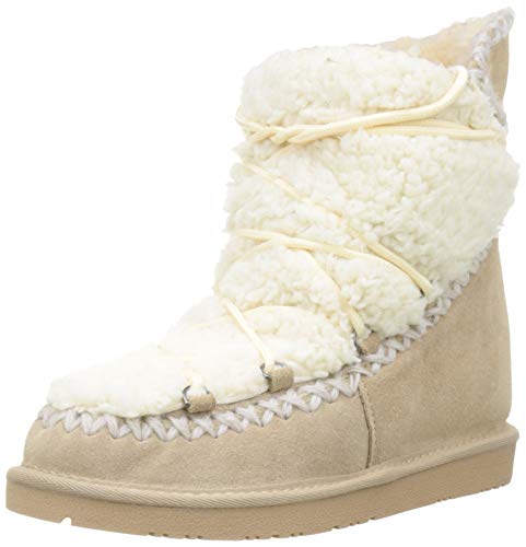 Gioseppo 46486, Botas Slouch para Mujer, Beige Camel, 40 EU