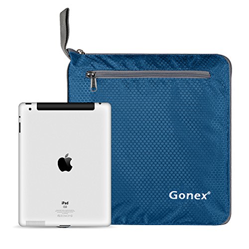 Gonex Bolsa de Viaje 100L, Plegable Ligero Bolso Equipaje Maleta Grande Bolsas Deportes Gimnasio Maletas de Mano Impermeable Duffel Travel Bag para Hombres y Mujeres Fin de Semana (Azul Oscuro)