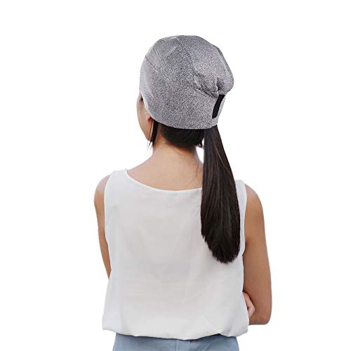 Gorro de hielo de FOMI Care para la cabeza completa de gel de migraña | Gorro de frío craneal | parte superior y lateral de