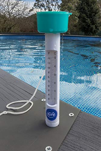 Gre 40051 - Termómetro Tubular Flotante para Piscina