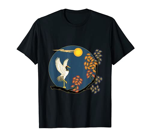 Grúa y luna Camiseta