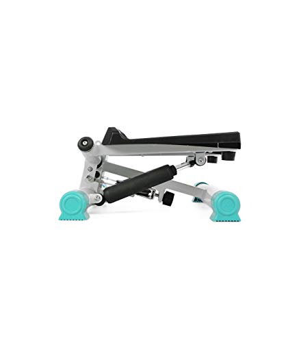 Grupo K-2 Riscko Stepper Cardio Fitness Verde con 2 Bandas de Resistencia y Pantalla LCD.