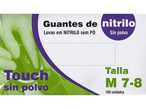 GUANTES NITRILO MEDIANO 100UDS