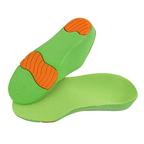 GuardInsoles Plantillas Ortopédicas Para Niños Para Fascitis Plantar de Pies Planos y Problemas de Pie Con Soporte de Arco, Tacón Suave, 16,7CM