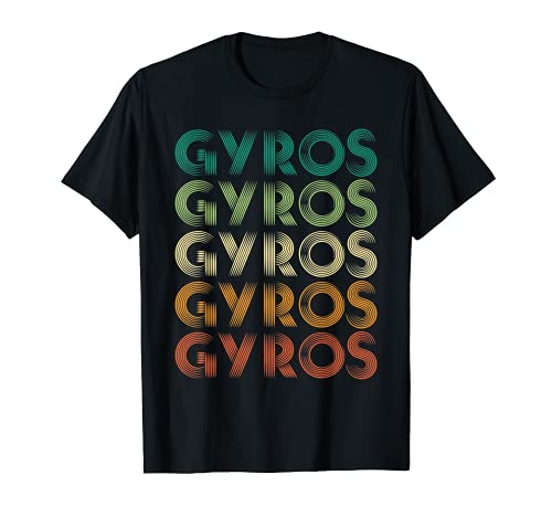 Gyros Grecia Pie Griego Malaka Camiseta