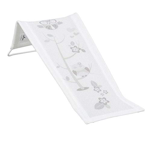 Hamaca de baño para silla de bebé, de tela, color blanco Owls