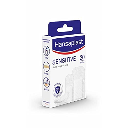 Hansaplast Sensitive Apósitos - 5 Paquetes de 20 Unidades