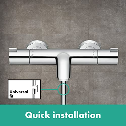 Hansgrohe 13201000 Ecostat 1001 CL termostato de bañera visto, cromo