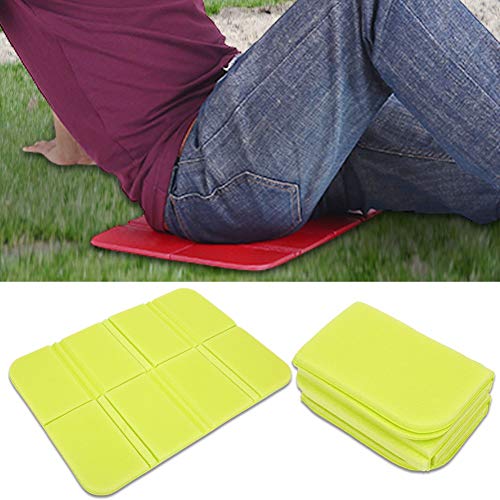 Haokaini Estera de Espuma Plegable para Acampar Almohadilla para Silla Almohadillas para Cojines Funda Impermeable para Silla de Picnic para Senderismo Al Aire Libre Montañismo