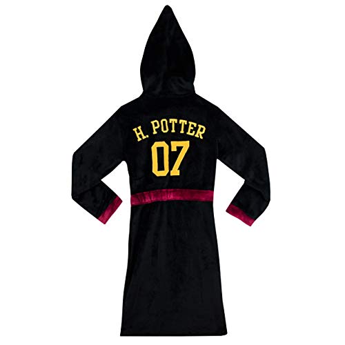 HARRY POTTER - Gryffindor -Bata para niños - Negro 10-11 Años