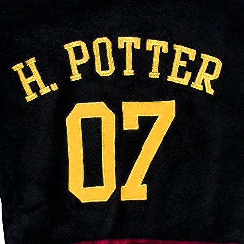 HARRY POTTER - Gryffindor -Bata para niños - Negro 10-11 Años