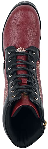 Harry Potter Gryffindor- Hauswappen Mujer Botas Rojo EU39, Poliuretano,