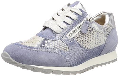 Hassia Barcelona, Weite H, Zapatillas Mujer, Azul Azure Multi, 37 EU