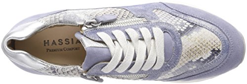 Hassia Barcelona, Weite H, Zapatillas Mujer, Azul Azure Multi, 37 EU