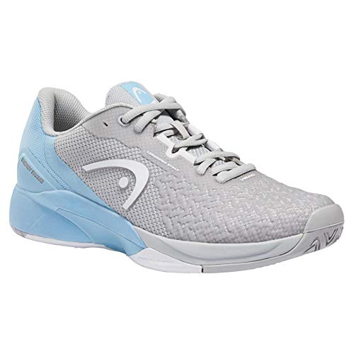 HEAD Revolt Pro 3.5 Women GRLB, Zapatillas de Tenis Mujer, Gris y Azul Claro, 36 EU