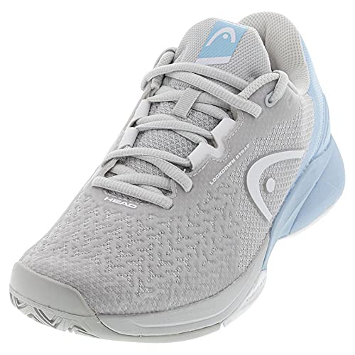 HEAD Revolt Pro 3.5 Women GRLB, Zapatillas de Tenis Mujer, Gris y Azul Claro, 36 EU