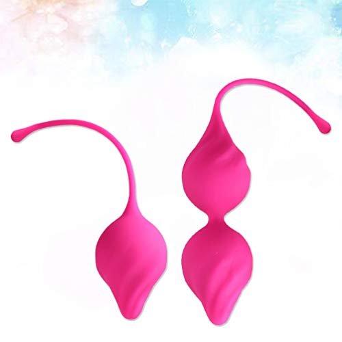 Healifty 2pc bolas de Kegel Kegel pesos del ejercicio del suelo pélvico ejerce dispositivo de control de la vejiga para las mujeres Recuperación posterior embarazo