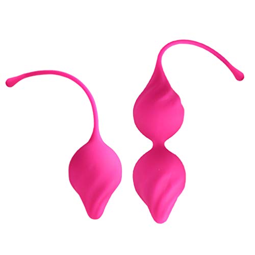 Healifty 2pc bolas de Kegel Kegel pesos del ejercicio del suelo pélvico ejerce dispositivo de control de la vejiga para las mujeres Recuperación posterior embarazo