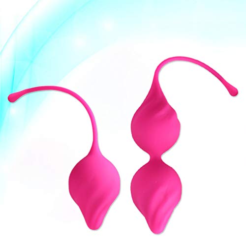 Healifty 2pc bolas de Kegel Kegel pesos del ejercicio del suelo pélvico ejerce dispositivo de control de la vejiga para las mujeres Recuperación posterior embarazo