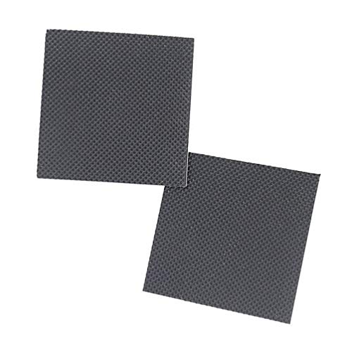 Healifty Almohadillas Antideslizantes para el Calzado Adhesivo Suelas Adhesivas Zapato de tacón Alto Suelas cuadradas Pegatinas para Zapatos Suela Antideslizante Protector de Palo 5 Pares (Negro)