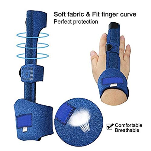 Healifty Férula de Dedo de Gatillo - Mano Completa Apoyo, Ajustable Soporte de Dedo Soporte de Pulgar, Dedo Mazo, Artritis, Tendinitis Alivio del Dolor Inmovilización