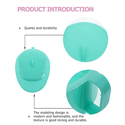 HEALLILY Orinal con Tapa Firme Gruesa Y Estable para El Cuidado Personal Del Paciente con Cama Femenina Masculina Verde