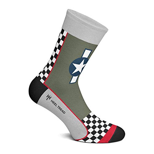 Heel Tread P51 Mustang Socks