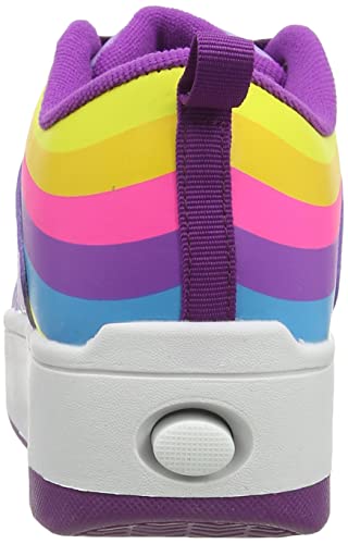 Heelys Pop Strive, Zapatillas, Lila Rainbow Unicorn, 33 EU