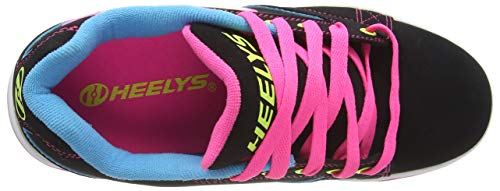 HEELYS Propel 2.0 770512 - Zapatos una rueda para niñas, Negro (Black / Neon Multi), 33 EU