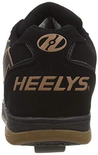 Heelys, Zapatillas Unisex Adulto, (Black/Black Gum), 38 EU