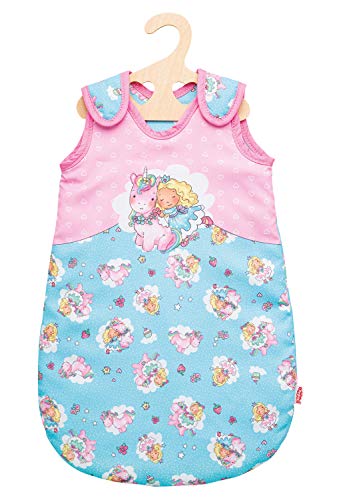 Heless- Saco de Dormir para muñecas, diseño de Unicornio Emil y Hada Emma (2994)