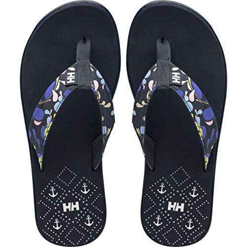 Helly Hansen Sandal, Sandalias de Punta Descubierta Mujer, Azul (Navy/Nimbus Cloud), 42 EU