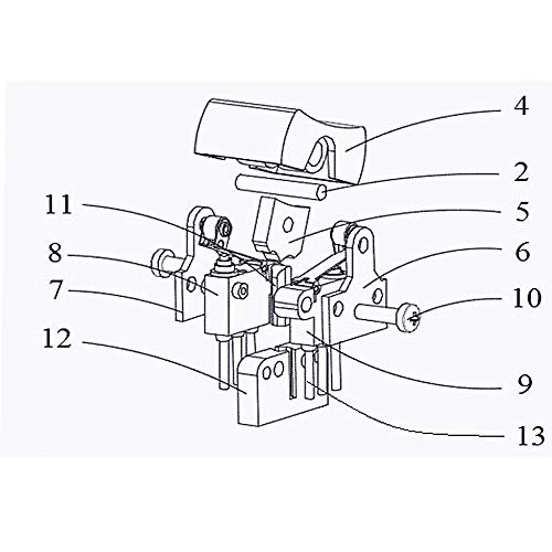 Her Kindness Interruptor Basculante 6-Terminales 3 Posicion ON/OFF/ON SPDT Barco Interruptor Mecedora 6 A 250 V/10 A 125 V(6 pcs)