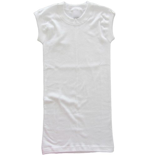 HERMKO 99384910 Pack de 2 Camisetas Interiores Tipo corsé con Cuello Redondo, sin Costuras, Farbe:Blanco, Größe Unisex:S