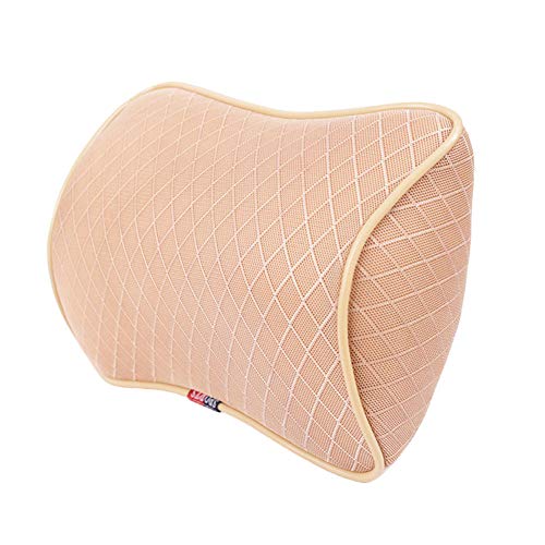 HJPOQZ Almohada para Coche, Soporte para reposacabezas, Almohadas traseras automáticas, cojín para el Cuello, para Asiento de Coche, Silla de Oficina, Universal