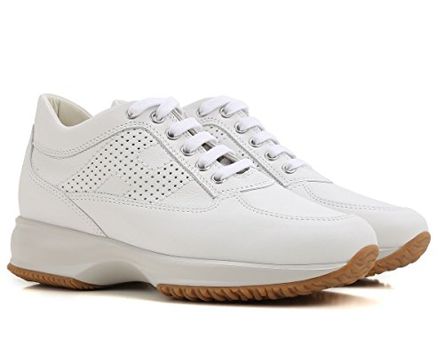 Hogan Zapatillas deportivas para mujer Interactive H tendida HXW00N00E30KLAB001 blanca Blanco Size: 40 EU