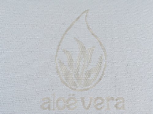 HOGAR24 Almohada viscolastica viscoelastica 100% Bloque sólido Desenfundable Aloe Vera-90CM