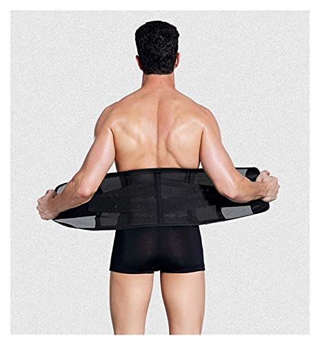 Hombres Corsé Cinturón para la espalda Bandas para el vientre Corsé de soporte para la cintura Corsé ortopédico para la cintura lumbar Corsés Soporte médico para la espalda Cinturón para la espalda