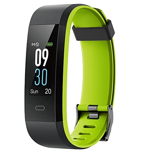 HOMSCAM Pulsera Inteligente, Pulsera Actividad Impermeable IP68 con Monitor de Calorías, Monitor de Ritmo Cardíaco, Captura de cámara, Notificación de Mensajes para Android y iOS Teléfono móvil