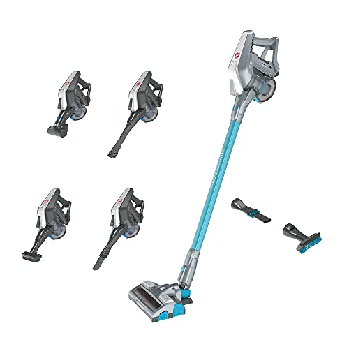 Hoover H-FREE 300 HYDRO HF322YHM Aspiradora Escoba sin Cable, sin Bolsa, 4 en 1: Escoba, de Mano, Vertical y Friegasuelos, Cepillo Mascotas y Tapicerías, Autonomía 40min, Carga ultrarápida, 12500Pa