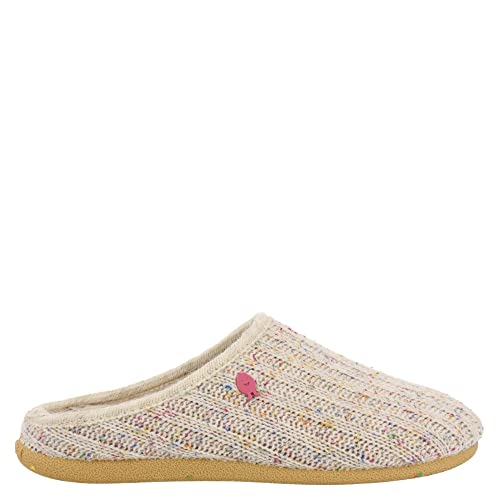 HOT POTATOES Furth, Pantuflas Mujer, Beig, 39 EU